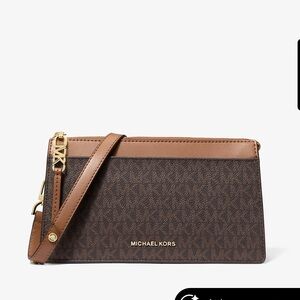 Empire Large Signature Logo Crossbody Bag